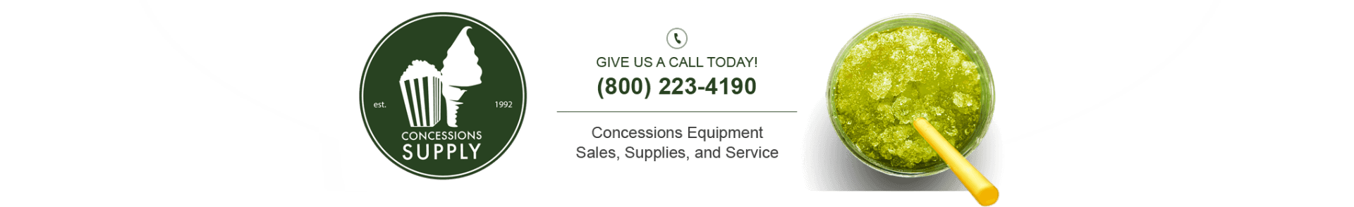 Concessions Supply - Concessions Equipment Sales, Supplies and Service